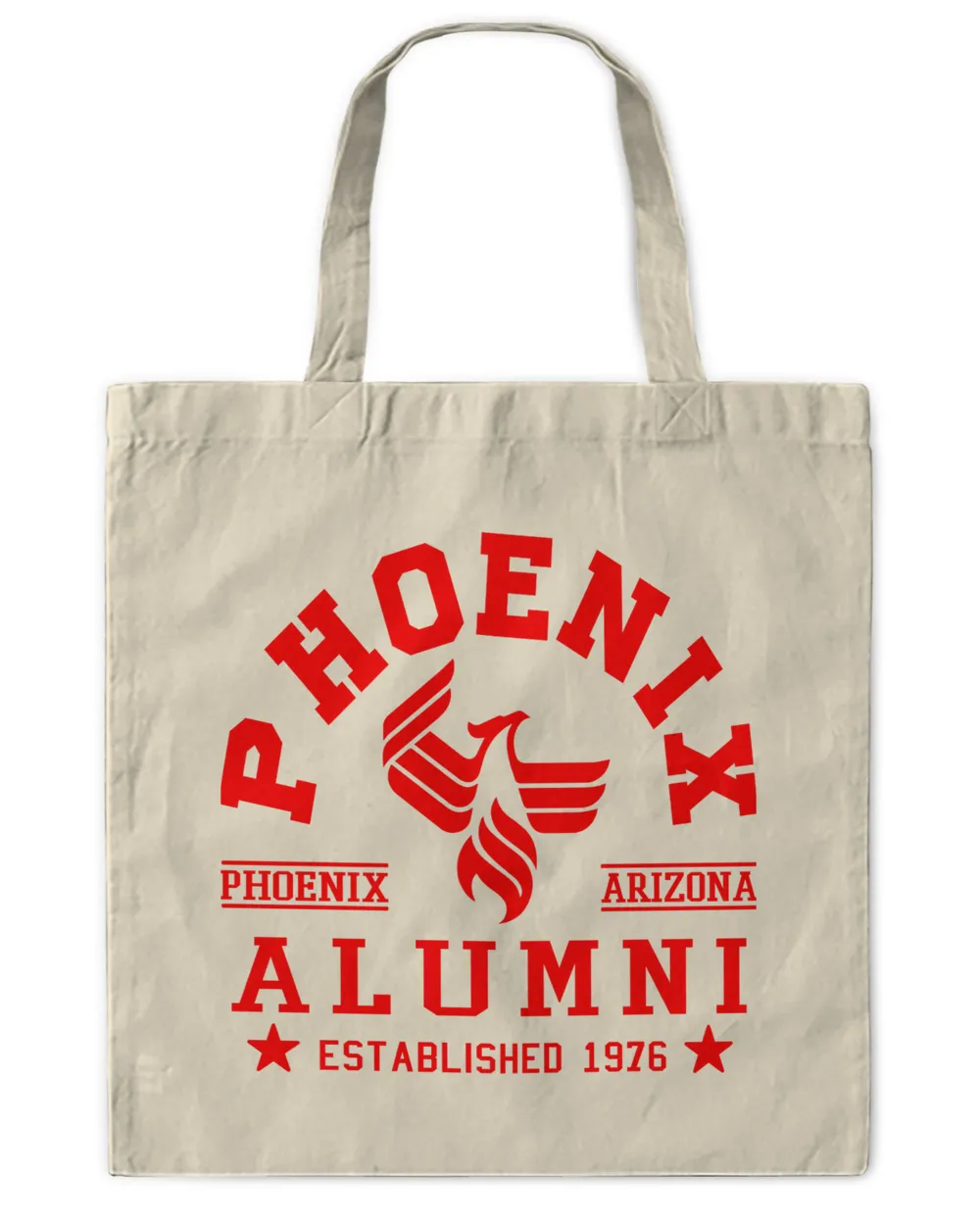 Uni of Phoenix Nation Tote Bag - Printed in the US natural onesize