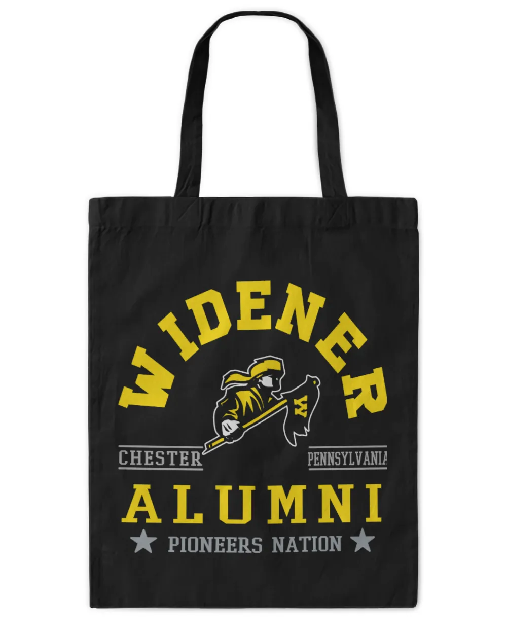Widener College Nation Tote Bag - Printed in the EU black onesize