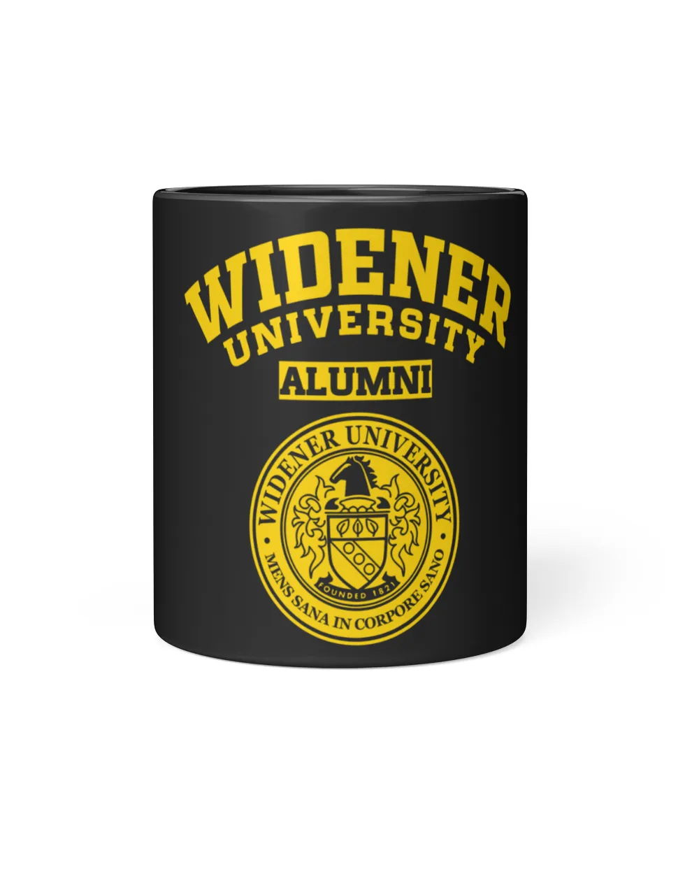 Widener UNI LGO Black Mug 11oz black 11oz