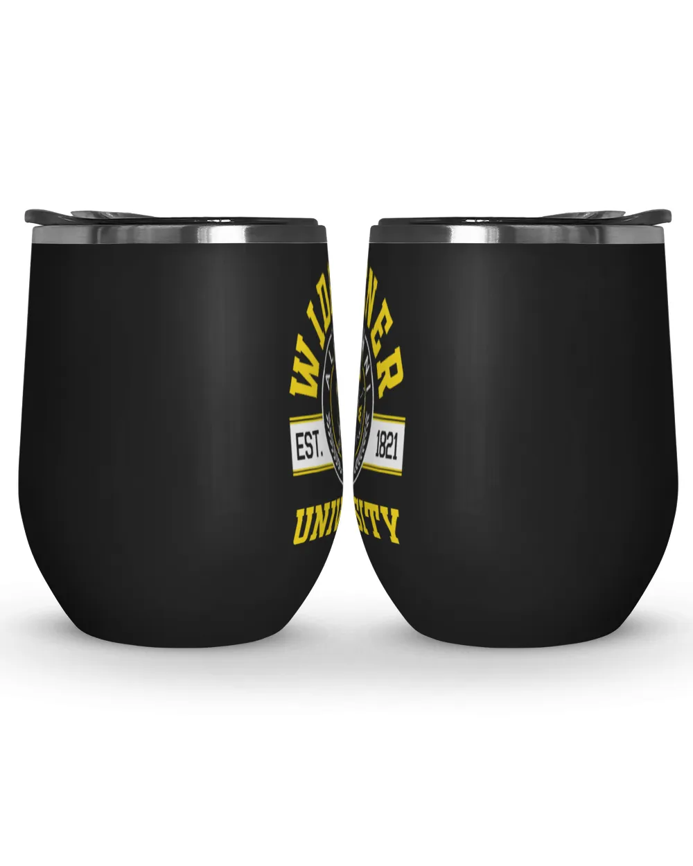 Widener University Lgo2 Wine Tumbler (12 oz) black 12oz