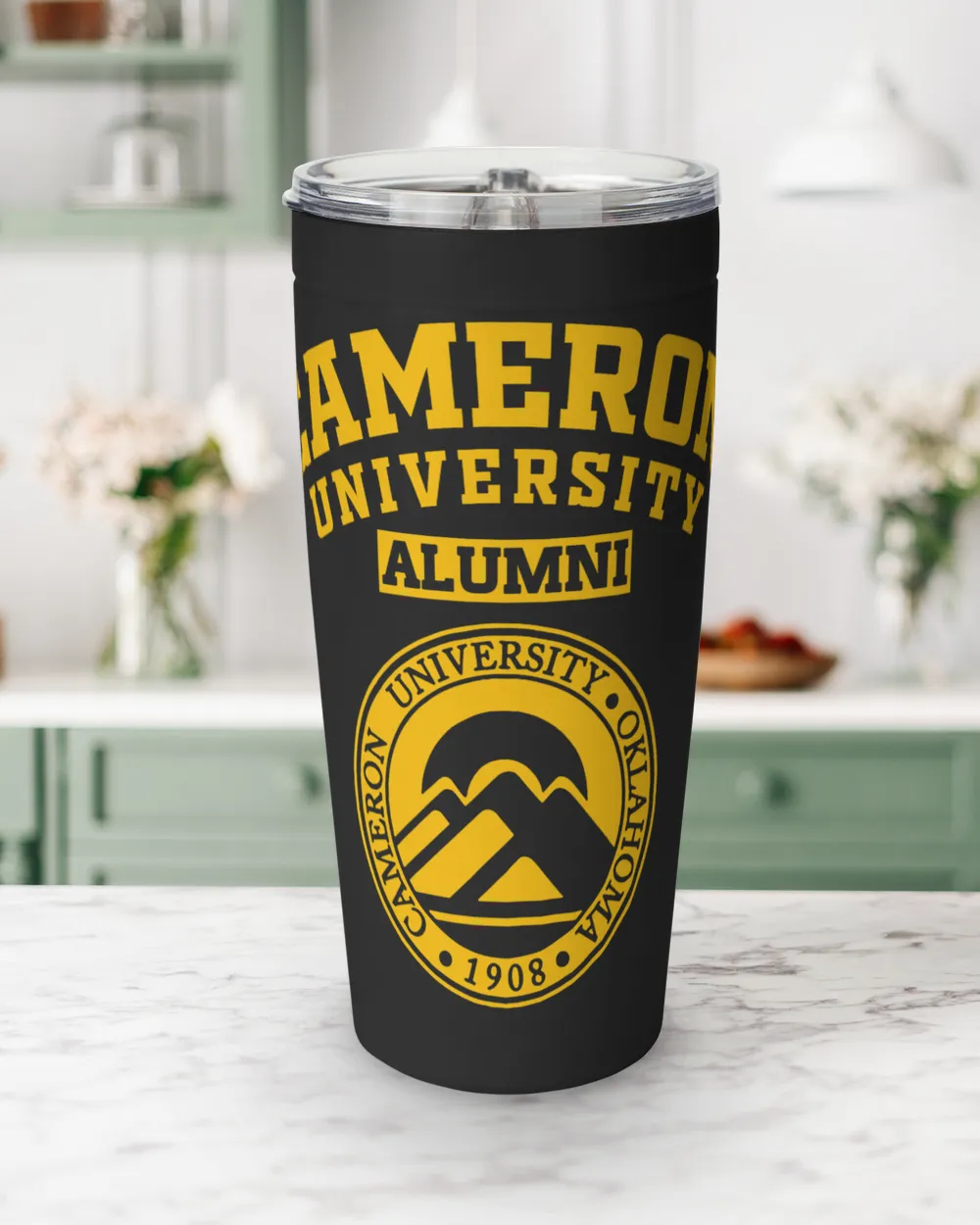 Cameron UNI LGO Viking Tumbler (20oz) black 20oz