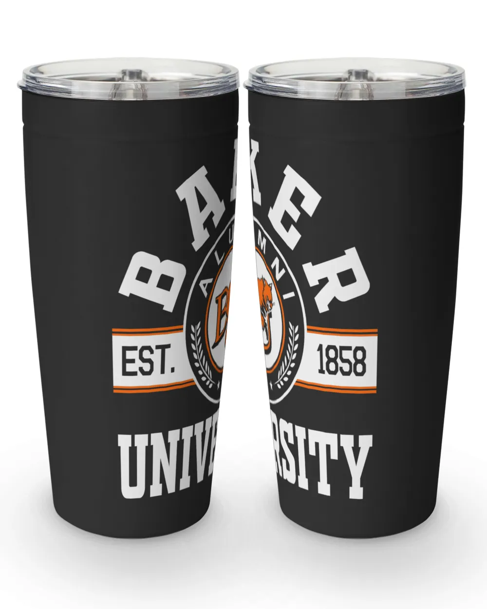 Baker University Lgo2 Viking Tumbler (20oz) black 20oz