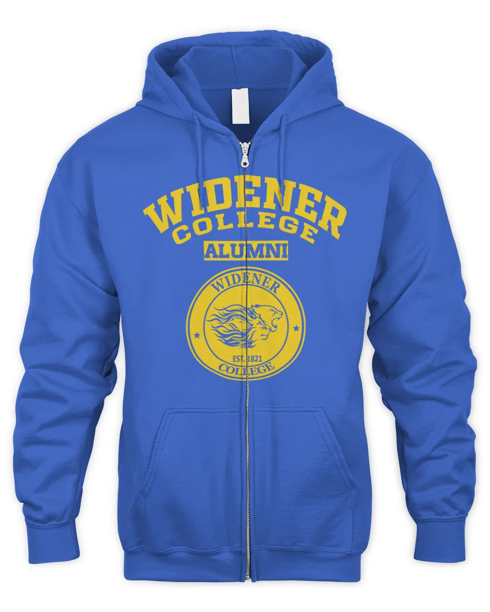 Widener CL LGO Men's Zip Hoodie royal s