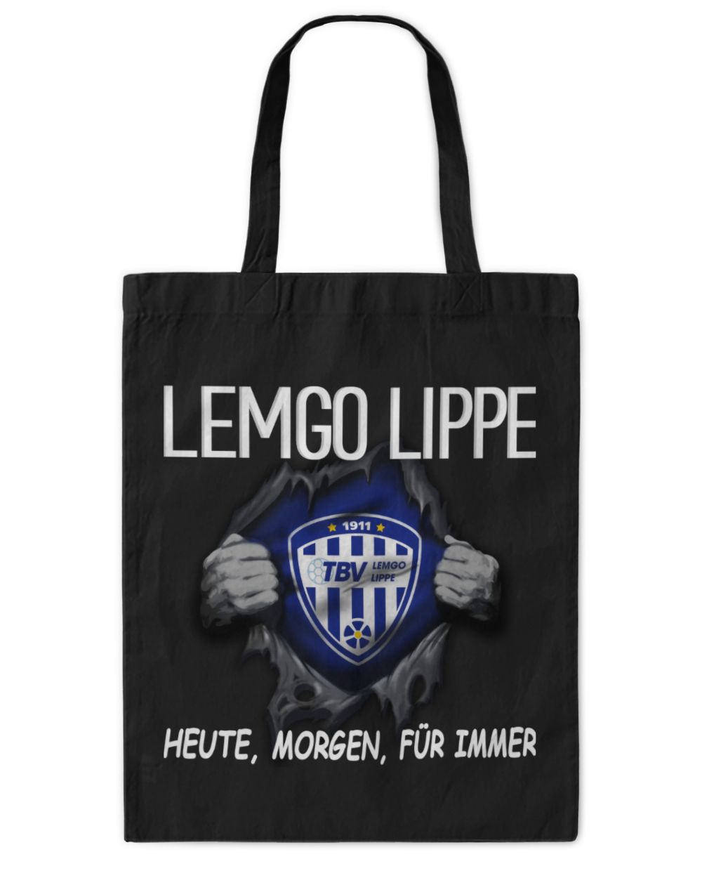 TBV Lemgo Today forever GER Tote Bag - Printed in the EU black onesize