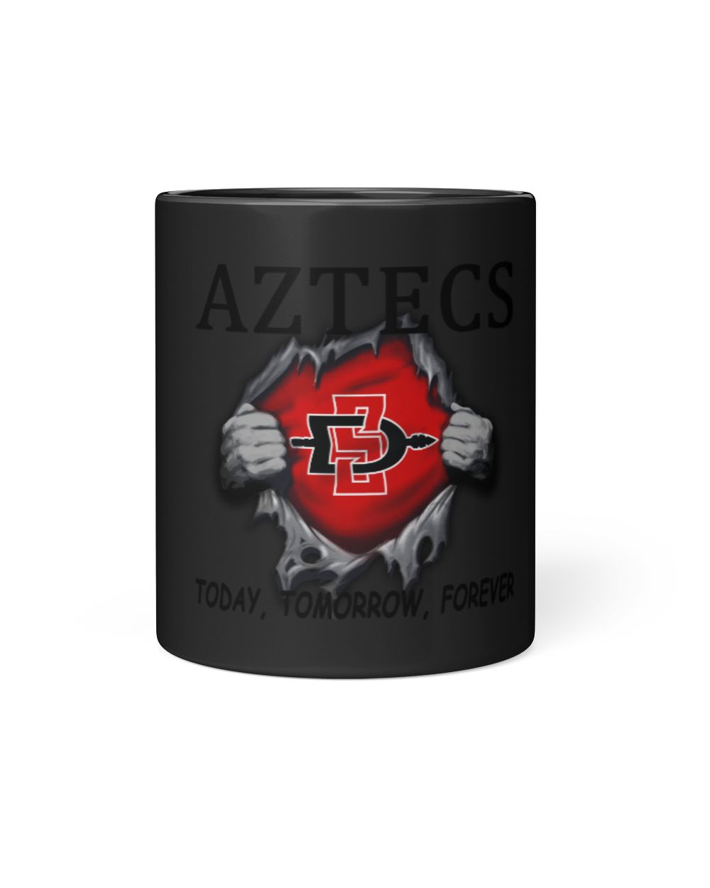 San Diego State Aztecs tomorrow forever US Black Mug 11oz black 11oz