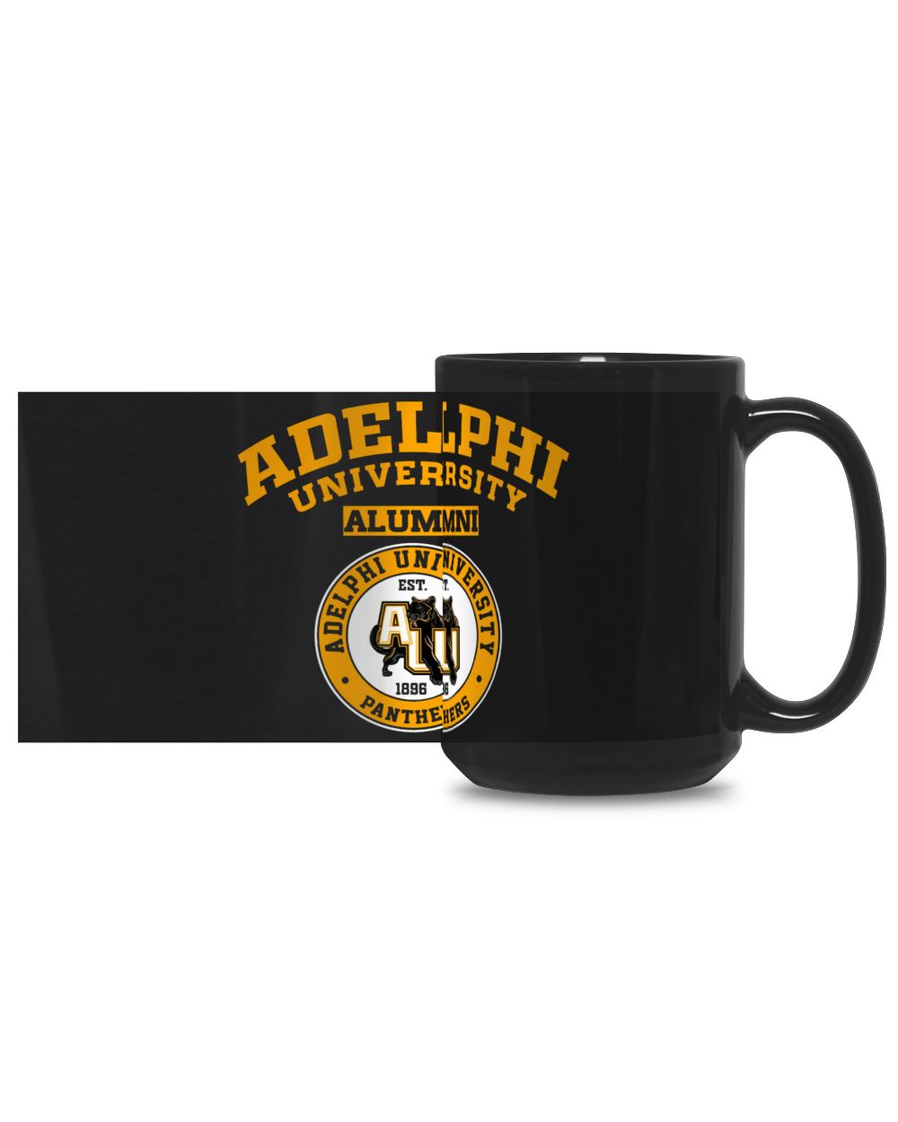 Adelphi University Lgo Black Mug 15oz black 15oz