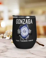 Gonzaga University Today forever US Wine Tumbler (12 oz) black 12oz