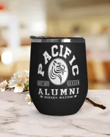 Pacific Uni OR Nation Wine Tumbler (12 oz) black 12oz