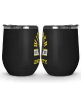 Widener University Lgo2 Wine Tumbler (12 oz) black 12oz