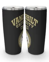 Vanderbilt University 2 LGO Viking Tumbler (20oz) black 20oz