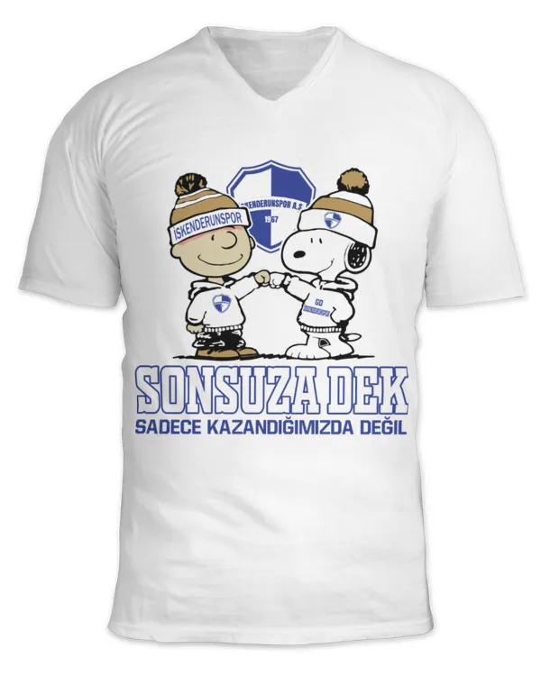 Unisex Jersey SS V-Neck T-Shirt