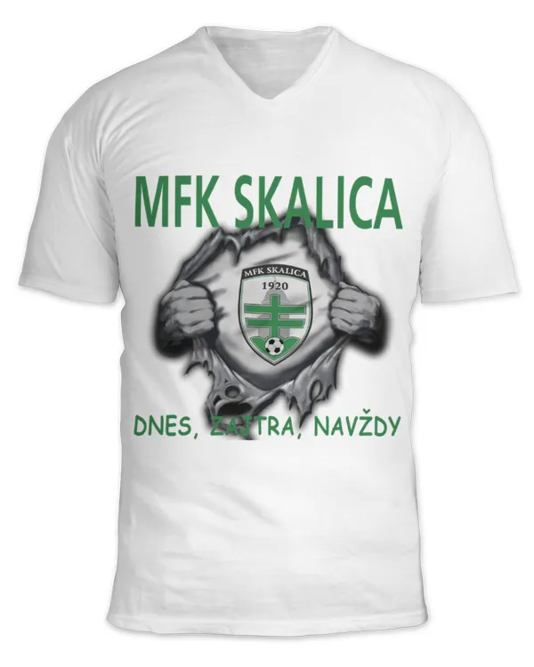 Unisex Jersey SS V-Neck T-Shirt