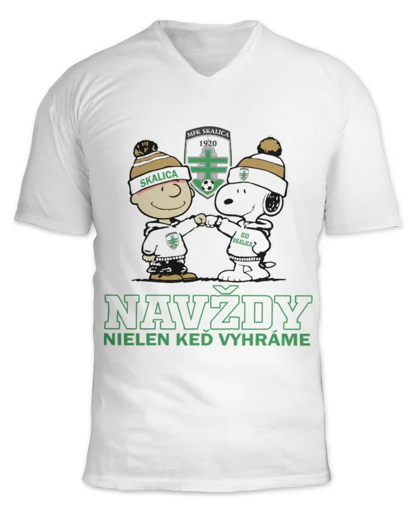 Unisex Jersey SS V-Neck T-Shirt