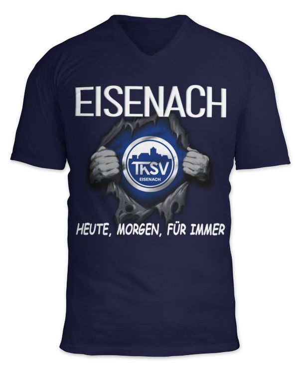 Unisex Jersey SS V-Neck T-Shirt