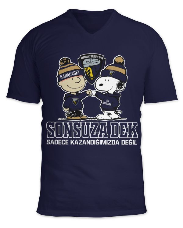 Unisex Jersey SS V-Neck T-Shirt
