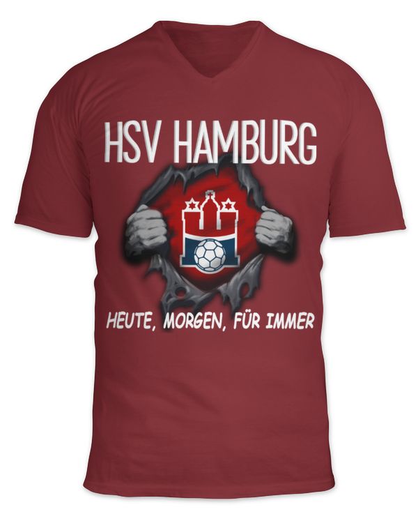 Unisex Jersey SS V-Neck T-Shirt
