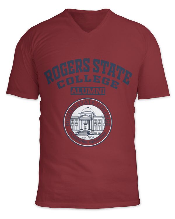 Unisex Jersey SS V-Neck T-Shirt
