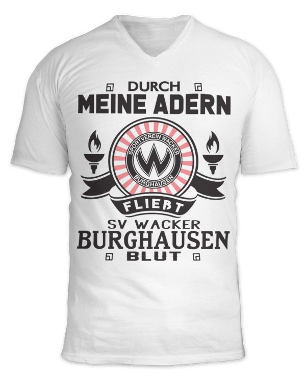 Unisex Jersey SS V-Neck T-Shirt
