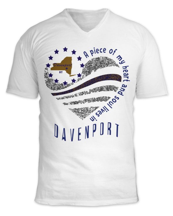 Unisex Jersey SS V-Neck T-Shirt