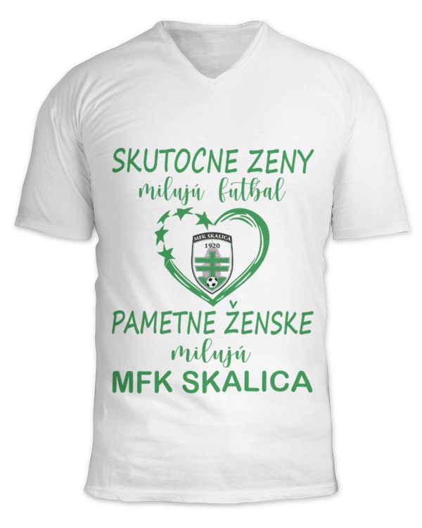 Unisex Jersey SS V-Neck T-Shirt