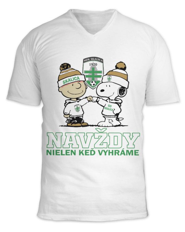 Unisex Jersey SS V-Neck T-Shirt